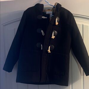 Cat & Jack Black Kids Pea Coat